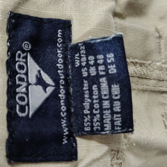 Condor Outdoor Sentinial Tactical Khaki Pants Size 40/32 - Picture 13 of 15